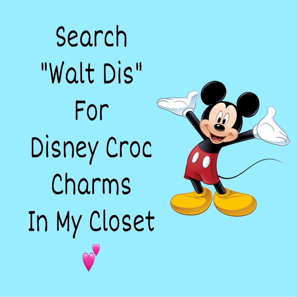 Strictly Disney Croc Charms Only ❤️